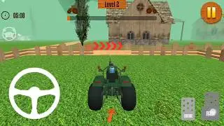 Plow the field to make it soft | Modern farming | Game with Angad | Level - 2