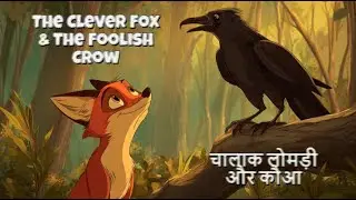 Fox and Crow Story in Hindi | चालाक लोमड़ी और कौआ 