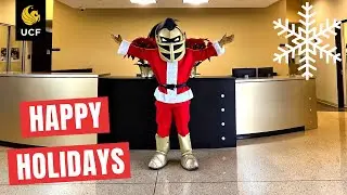 Happy Holidays from Knightro and UCF Admissions