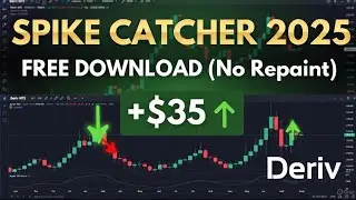 Boom & Crash Spike Catcher Indicator 2025 &ndash; Free Download (No Repaint) #BoomCrash #SpikeCatcher
