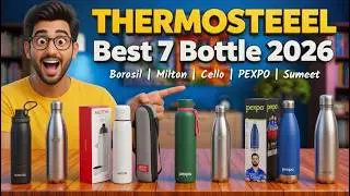 Best Thermosteel Bottle Under 1000 🔥 Best Insulated Water Bottle 2026 🔥 Honest Review & Comparison