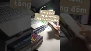 Đọc lại nội dung s&aacute;ch, 2 quyển trong đ&ecirc;m #booktube #readingwithme #speedrun