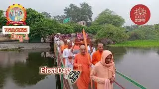 VMP Day 1 | 84 Kos Vraj Mandal Parikrama 2025 | ISKCON Padayatra Ministry | Holy Walk of Devotion