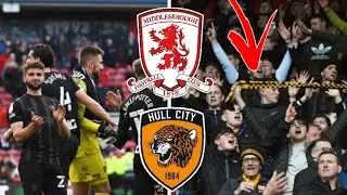 AWAY LIMBS |MIDDLESBROUGH 0-1 HULL CITY