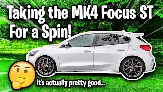 Впервые за рулём Ford Focus ST MK4!