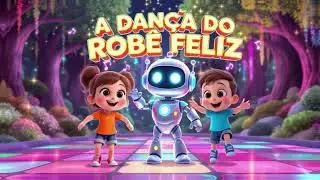 Dança do Robô Feliz 🤖💃 Música Infantil para Brincar e Dançar #fyp #viral #canalinfantil