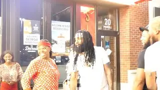 Detroit Nightlife | Caught Sada Baby mobbin downtown