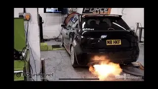 Audi A1 1.4TFSI - Stage 2 Excessive Flames & Pops and bangs