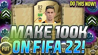 HOW TO MAKE YOUR FIRST 100K COINS ON FIFA 22 NOW! FIFA 22 TRADING TIPS! FIFA 22 STARTER GUIDE!