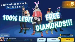 How to get free diamonds in creative destruction!
