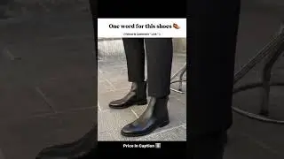 Luxury Black Chelsea Boots For Men 👞 | Classy Outfit Footwear Look | Insta Marts Fashion