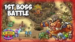 Goregrind Boss Battle - Kingdom Rush Alliance 1st Boss