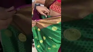 Tips & Tricks part 9 | First pleat getting lose 🥲Here is a Solution | saree draping | shorts