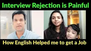 We gave interview in many companies but rejected | spoken english learning video #english #interview