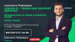 Trade and Support Services Part 01