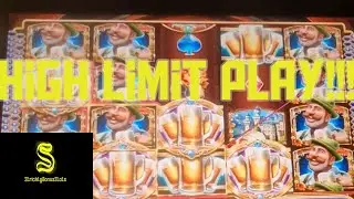 HIGH LIMIT PLAY / BIER HAUS SLOT MACHINE