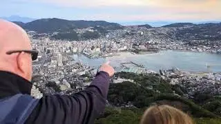 Nagasaki million dollar view at sunset