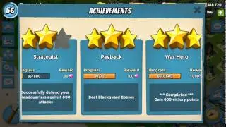 Boom Beach - Beat Hammerman's HQ 60 with only one Zooka (funny clip)