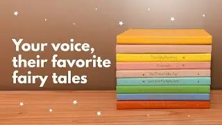 Recordable Storybooks - Your voice, their favorite fairy tales | Gift ideas for Children