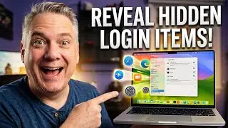 Discover which items open on Mac login!