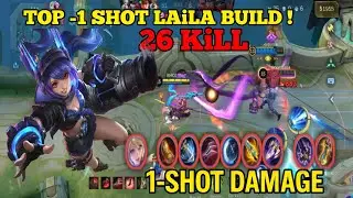 AUTO SAVAGE! 💥 Layla Trinity Build = INSANE ATTACK SPEED 💨 | Top 1 Global Layla Gameplay ~ MLBB