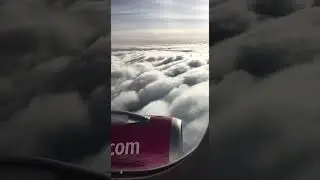 Flying Above Denmark's Clouds