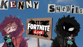 PLAYING fortnite x south park live...
