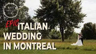 EPIC ITALIAN WEDDING IN MONTREAL, mini wedding video | Plaza Volare, Montreal