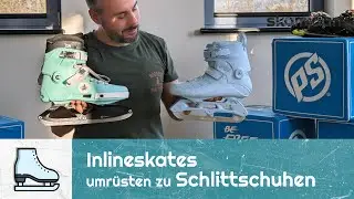 Eiskufen für Inlineskates | Inlineskates in Schlittschuhe umbauen | Schlittschuhkufen | Eislaufen