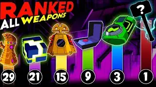 Ranked All Ben 10 weapons | Ben 10 | UB Crash