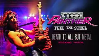 Steel Panther - Death To All But Metal - Guitar Backing Track with Vocals