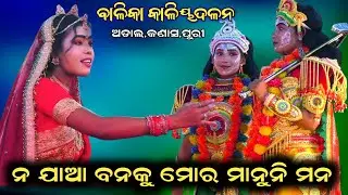 ନ ଯାଆ ବନକୁ ମୋର ମାନୁ ମନ//Balika Kaliyadalan//Krushnalila//Adal, Kanas, Puri