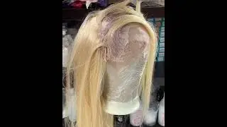Professional! How to dye a dark root for your 613 blond wig? #Kriyyahair