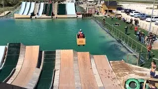 Caisses &agrave; Savon au Water Jump