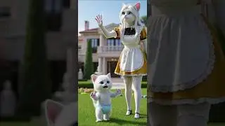 Army Papa Cat's Tough Love: Baby Cat's Struggles & Mama Cat's Arrest - The Heartwarming Family Drama