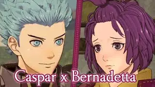 Caspar x Bernadetta Support Conversation Rank C + B ★ Fire Emblem Warriors: Three Hopes
