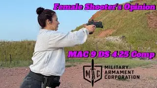 What does a female shooter think of the Mac 9 DS 4.25 Comp??