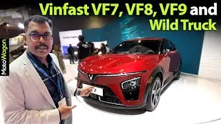 Vinfast India Launch Soon? - VF7, VF8 at Bharat Mobility Expo 2025 | MotoWagon.