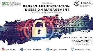 Broken Authentication & Session Management by T3raByt3 | Security and Research Community (SECARMY)