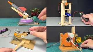 ✅5 INCREDIBLE IDEAS 🚀Simple Engineering Projects You Can Make at Home!