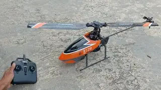 RC Helicopter 4 channel Eachine E129 Altitudehold 15 minutes flight time - unboxing and Fly test
