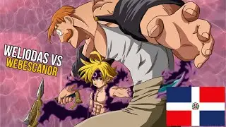 Weliodas Vs Webescanor 😂🇩🇴 | Naruto Dominicano