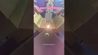 Laser welding for electrical box corners #TIG welding machine  #welding machine manufacturer