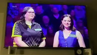 Bullseye: Rachel and Megan Bully&rsquo;s Prize Board and wins a Ally Pally Tickets to the WDC
