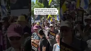 Hostage protests: arrests made nationwide, clashes and attacks reported