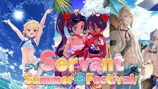 Fate/Grand Order NA - Servant Summer Fest 2025 All Doujin Club Writing Cutscenes