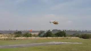 MD500 Defender Align T-Rex 600 nitro scale rc helicopter
