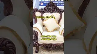 Antique Carved Sofa Set By Star Enterprises Furniture #carving #sofa