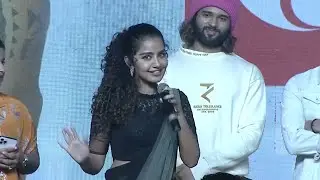 Anupama Parameswaran Cute Speech @ Rowdy Boys Movie Song Launch Event