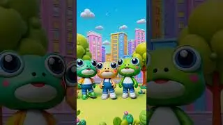 Funny Animal Dance Battle! | Cute Cartoon for Kids | #shorts #shortvideo #ytshorts #trending #kids